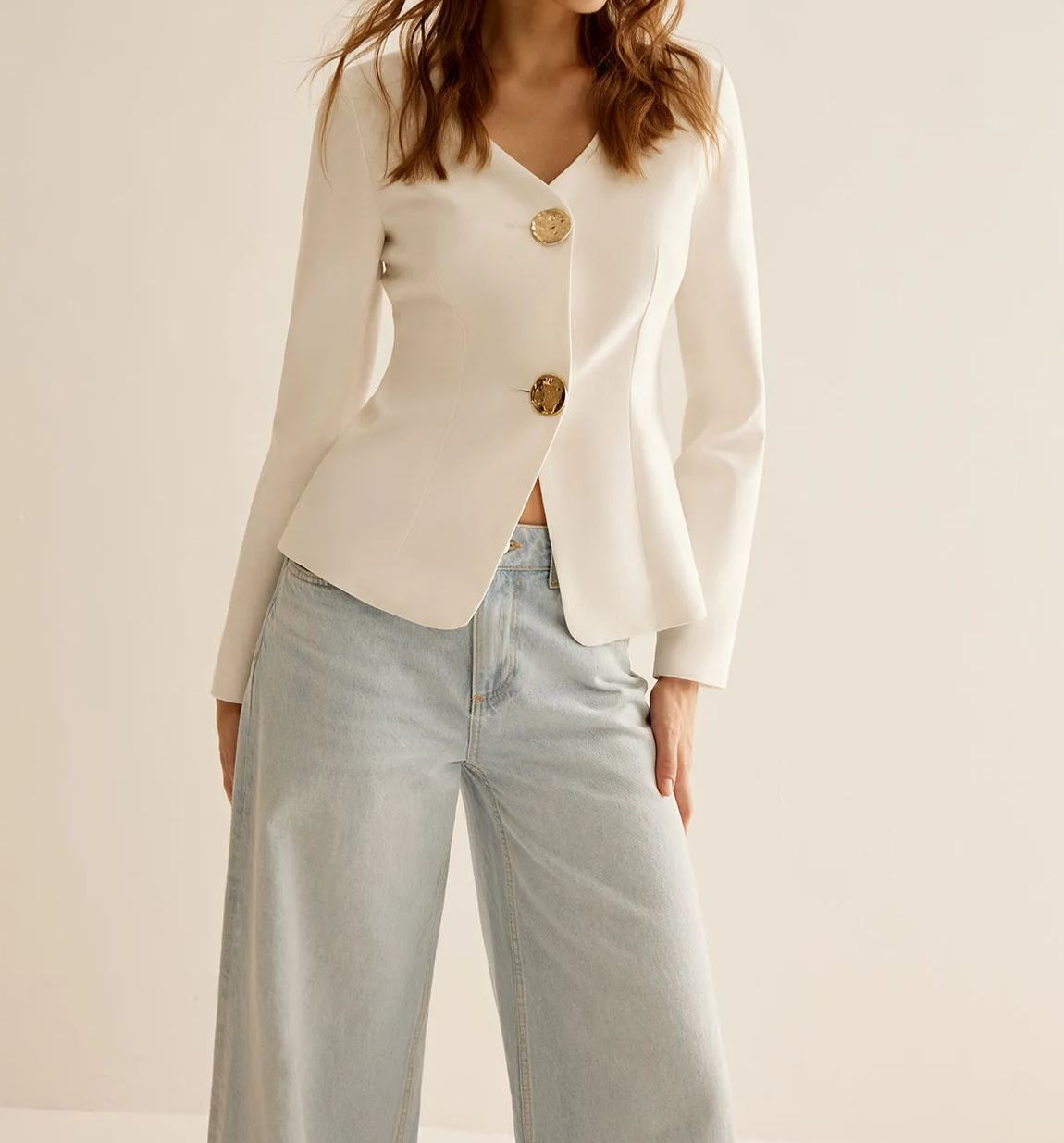 Split Skinny Blazer