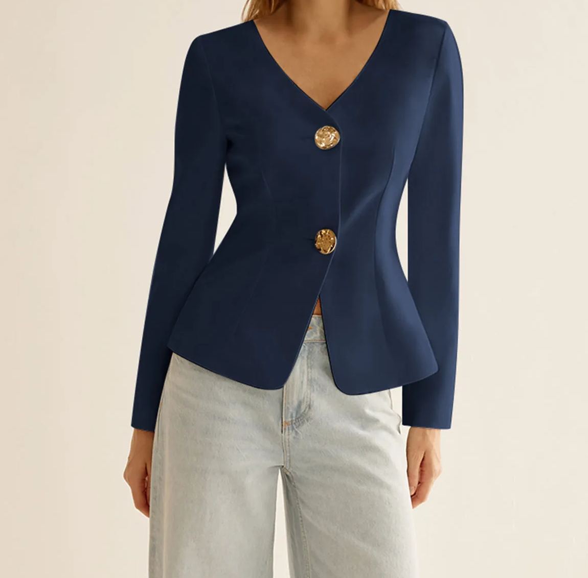 Split Skinny Blazer