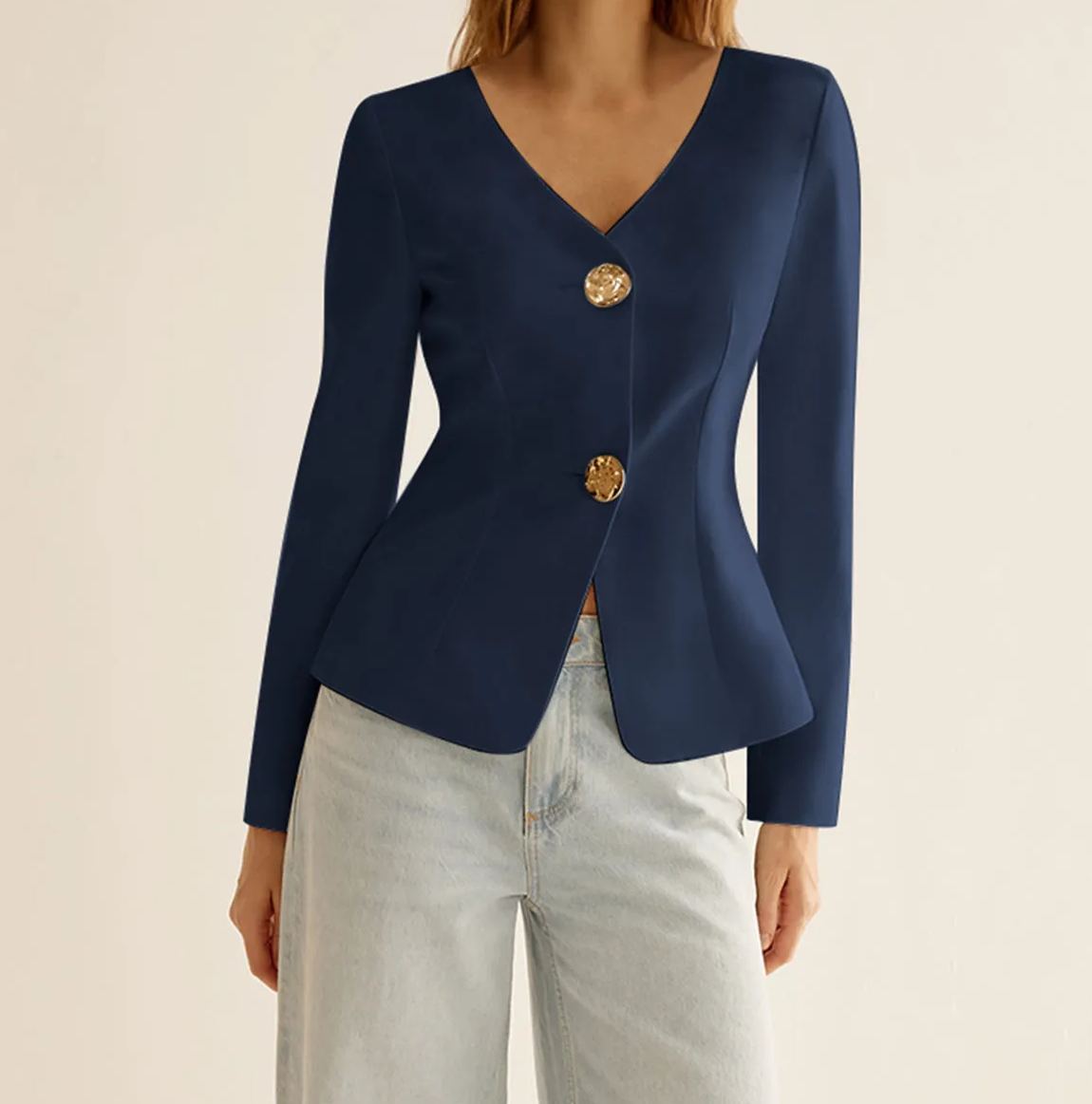 Split Skinny Blazer