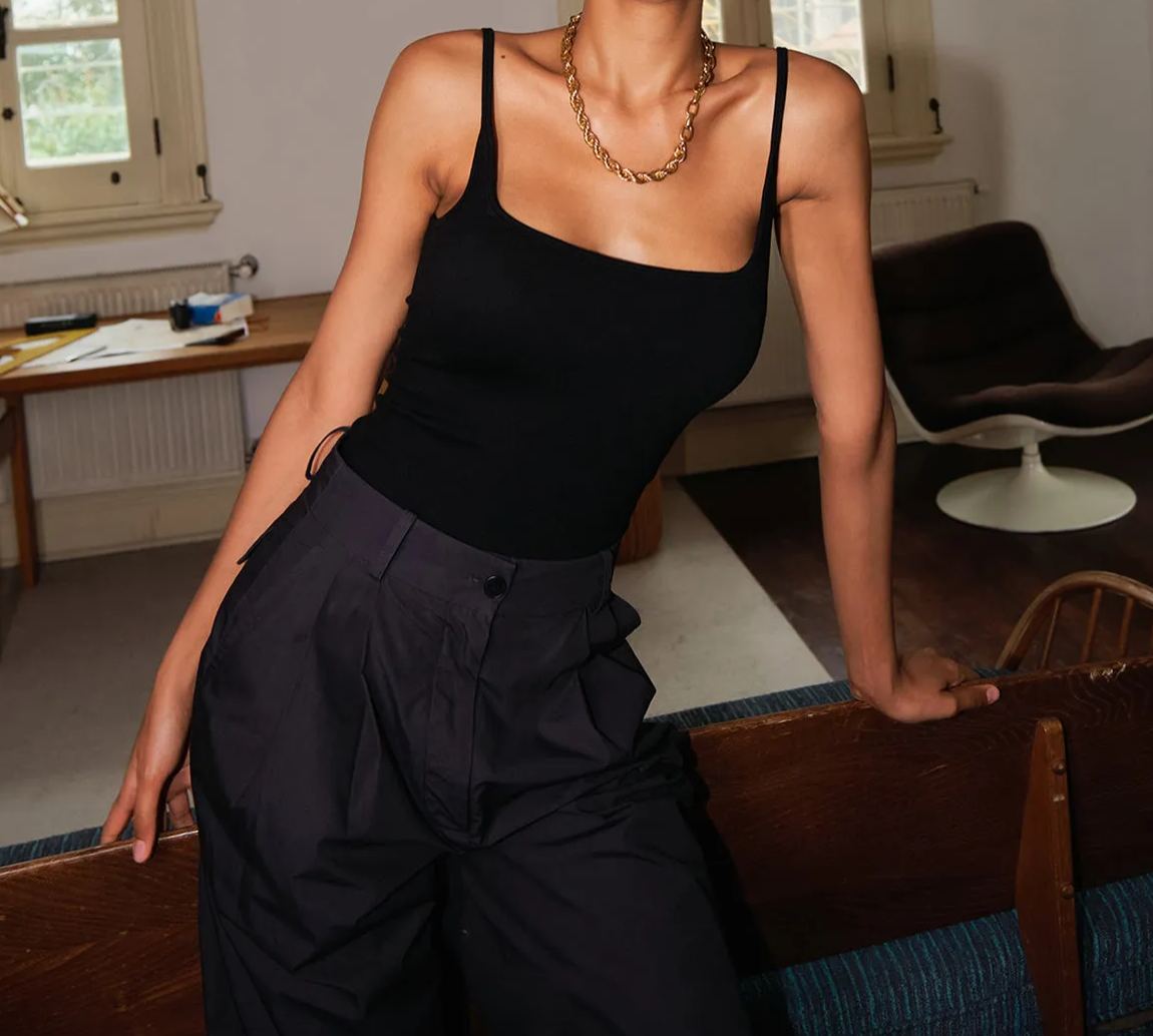 Low Cut Cami Top
