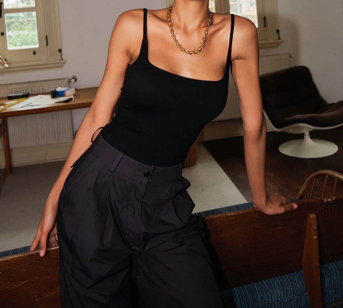 Low Cut Cami Top