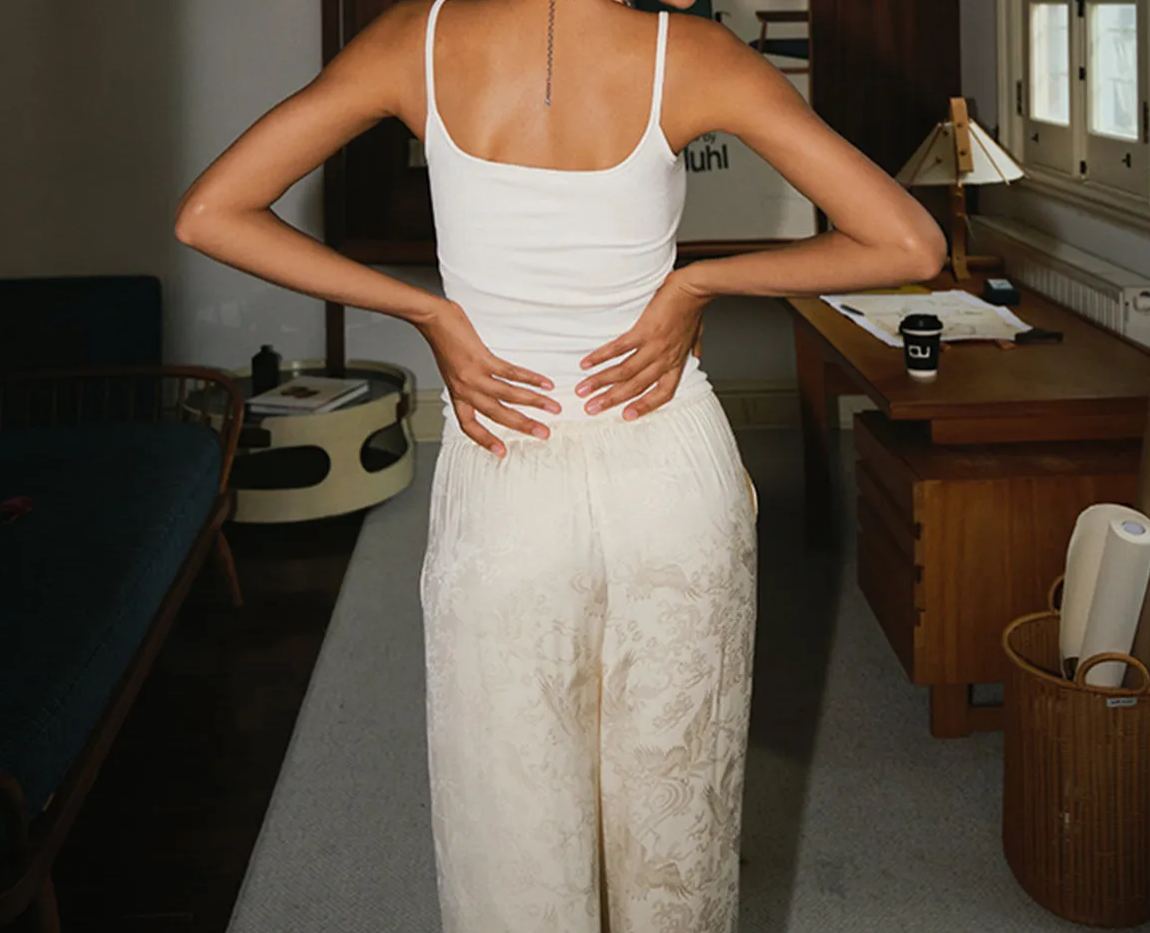 Low Cut Cami Top