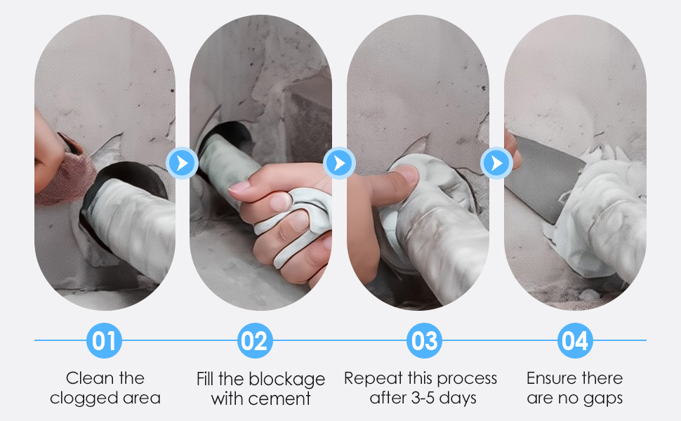 2025 Upgrade Waterproof Repair Sealing Clay Mud Seal Putty for Drain Connection