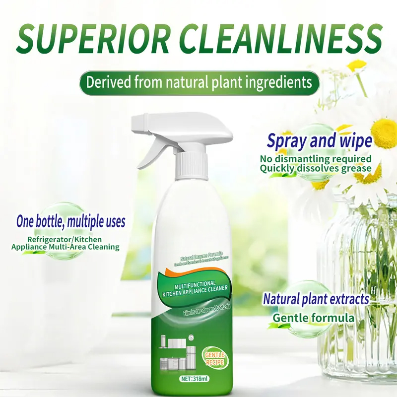 Kitchen appliance cleaner