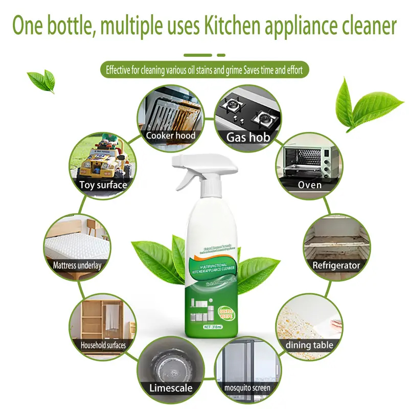 Kitchen appliance cleaner