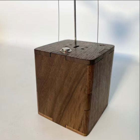 Artisan Wooden White Swan Automaton