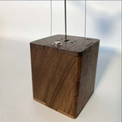 Artisan Wooden White Swan Automaton