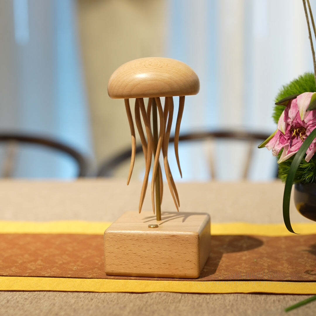 Artisan Wooden Jellyfish Automaton V1