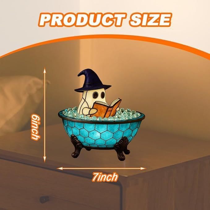 🔥Ready For Halloween :49% OFF!👻 3D Physical Ghost Bubble Bath Lamp
