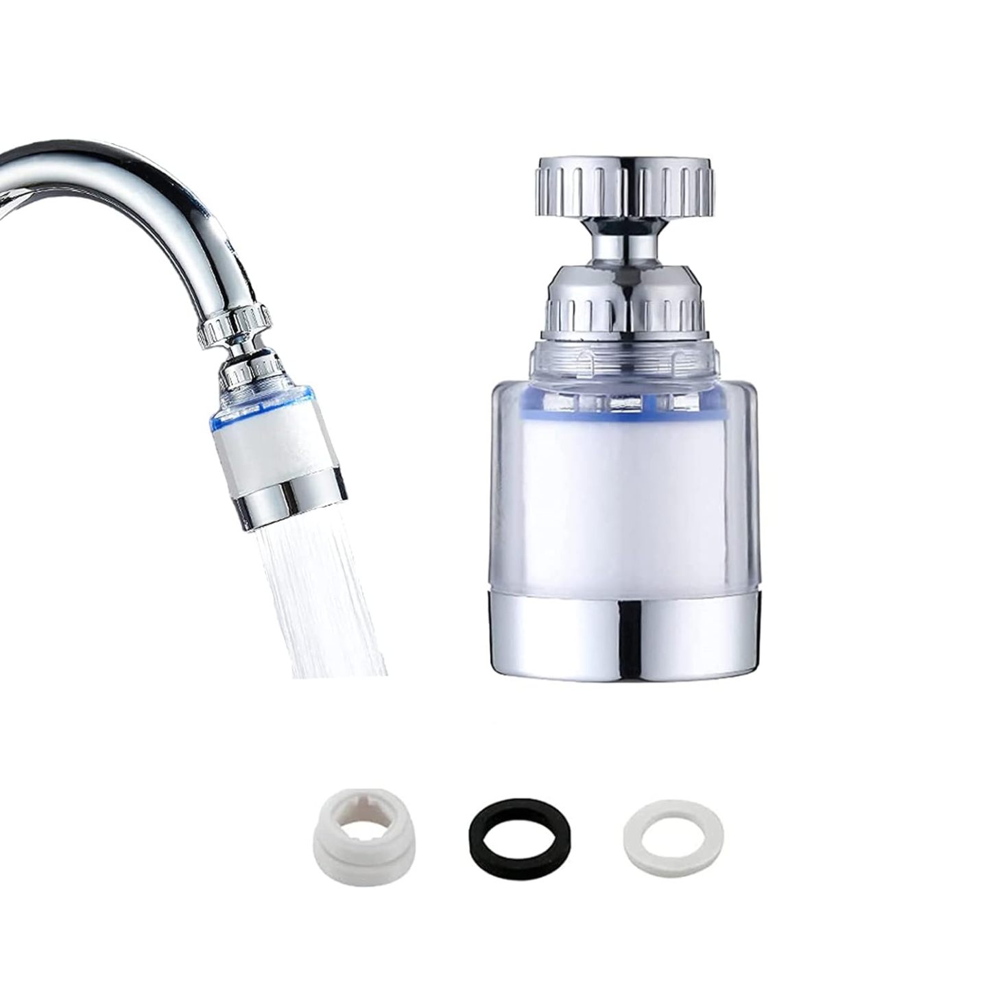 360° rotatable faucet filter