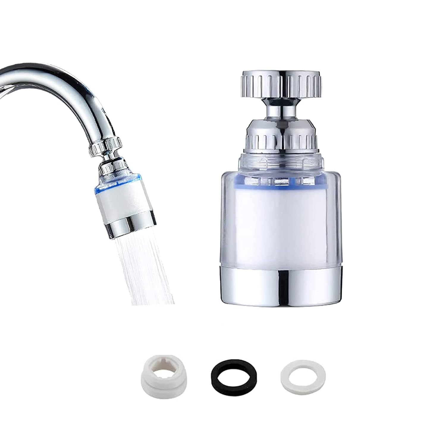 360° rotatable faucet filter