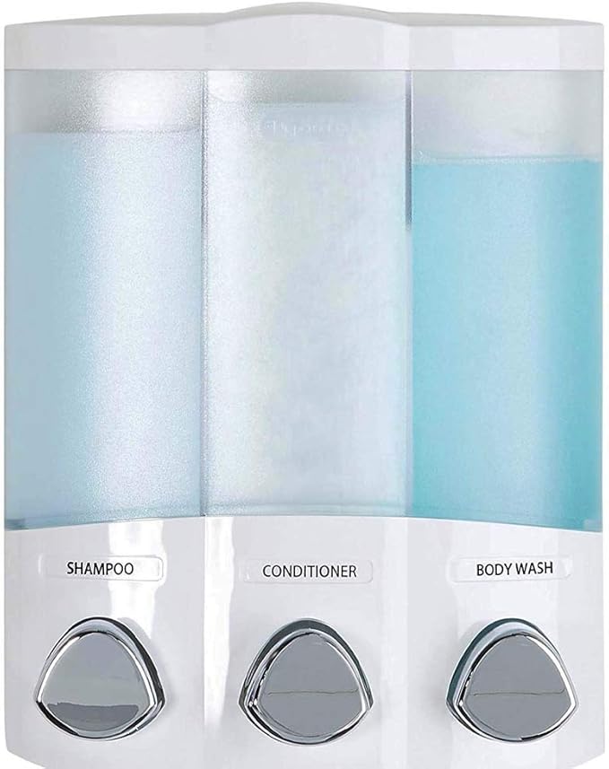 3-chamber punch-free wall-mounted liquid dispenser