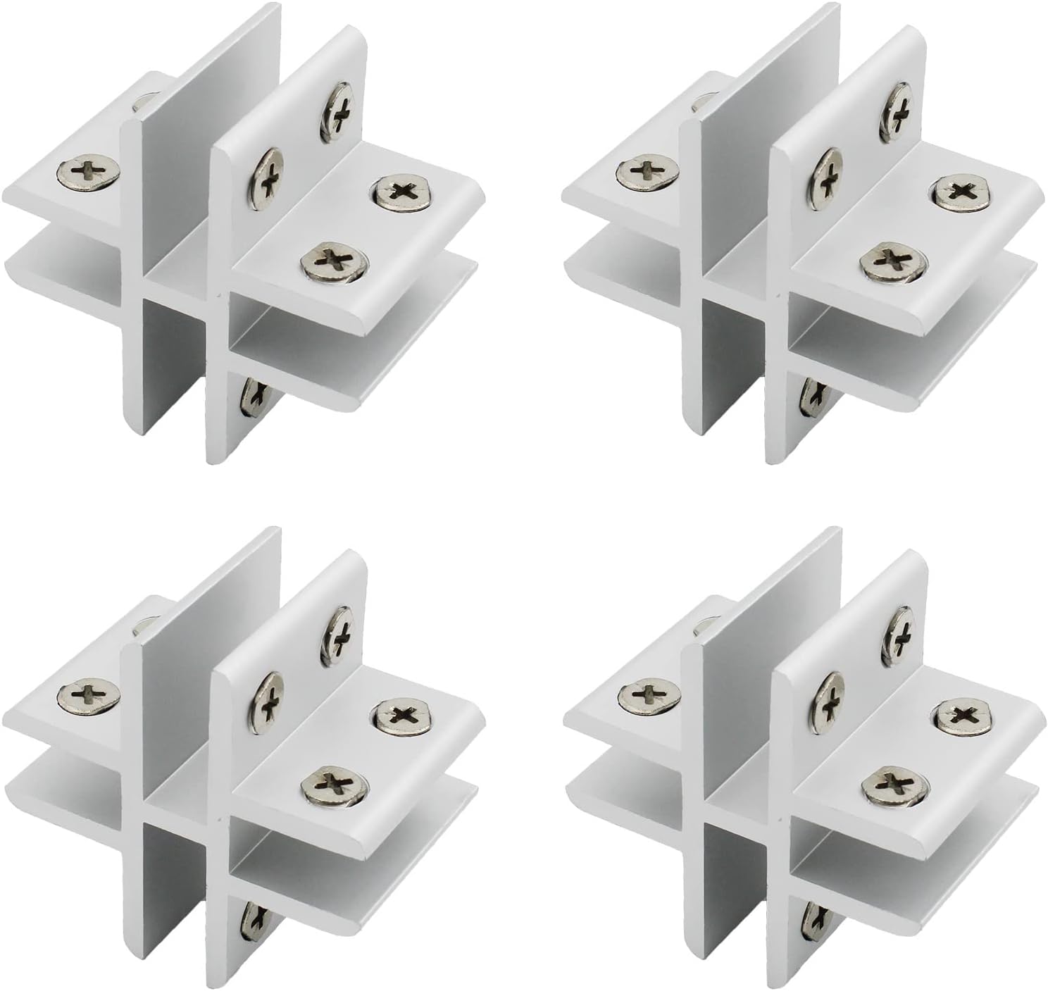 Heavy Duty Aluminum Alloy Glass Bracket