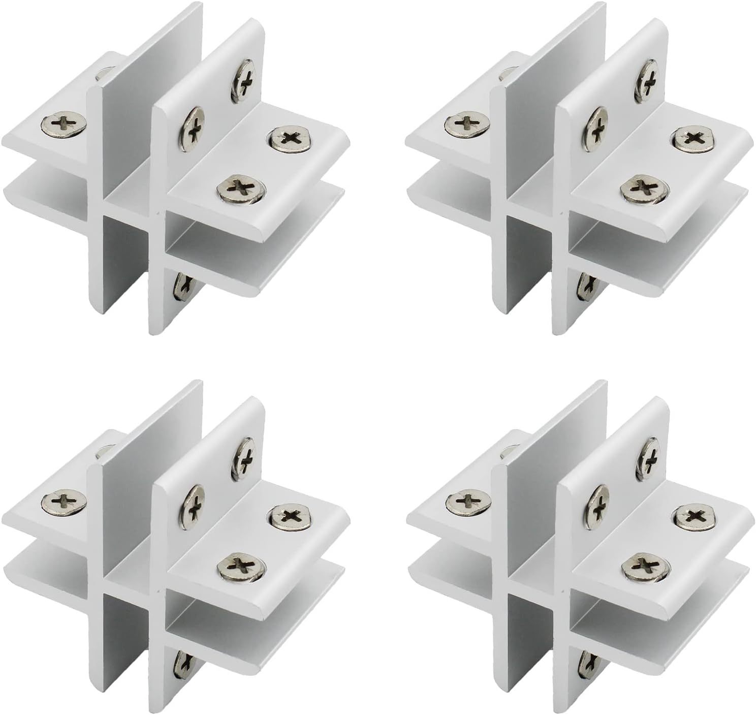 Heavy Duty Aluminum Alloy Glass Bracket