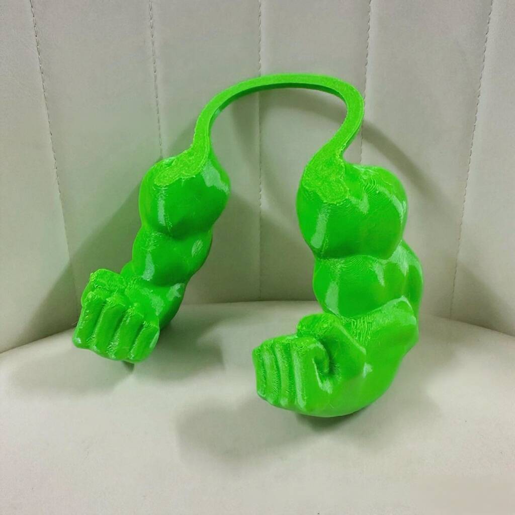 Funny pet muscular arms