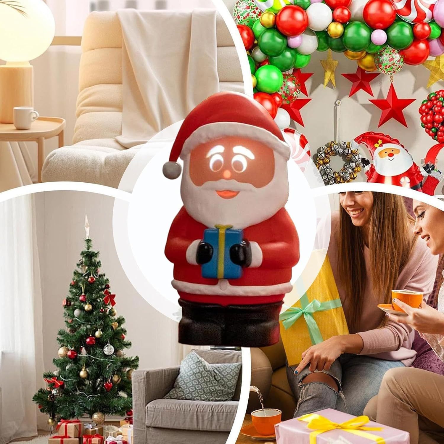 ⛄️ Talking Animated Blink Snowman with Built in Projector & Speaker Plug'n Play🎄