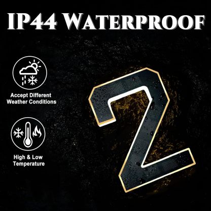 🔥49% OFF🔥Solar Lighted House Numbers for Outside