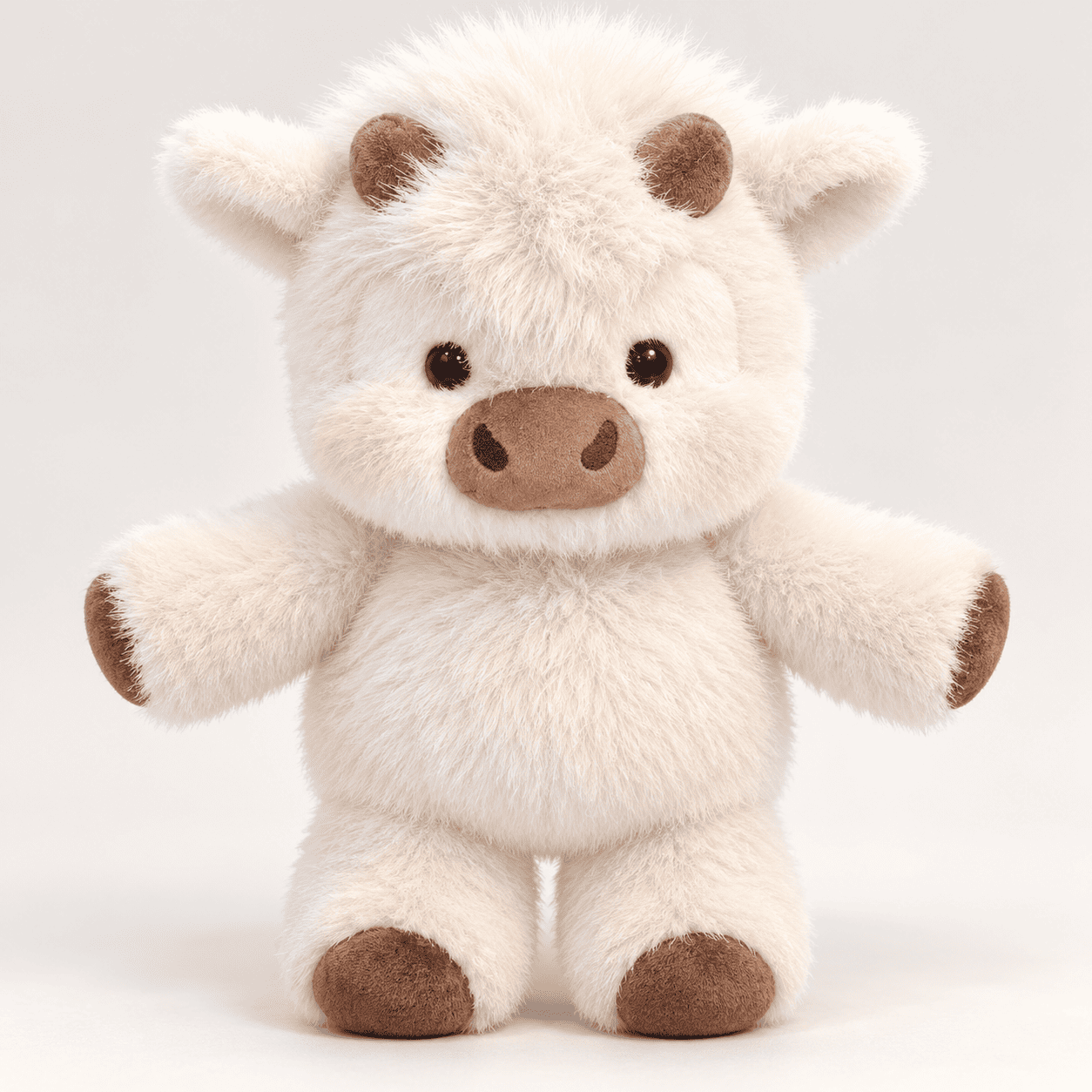 Running Highland Cow Plushie