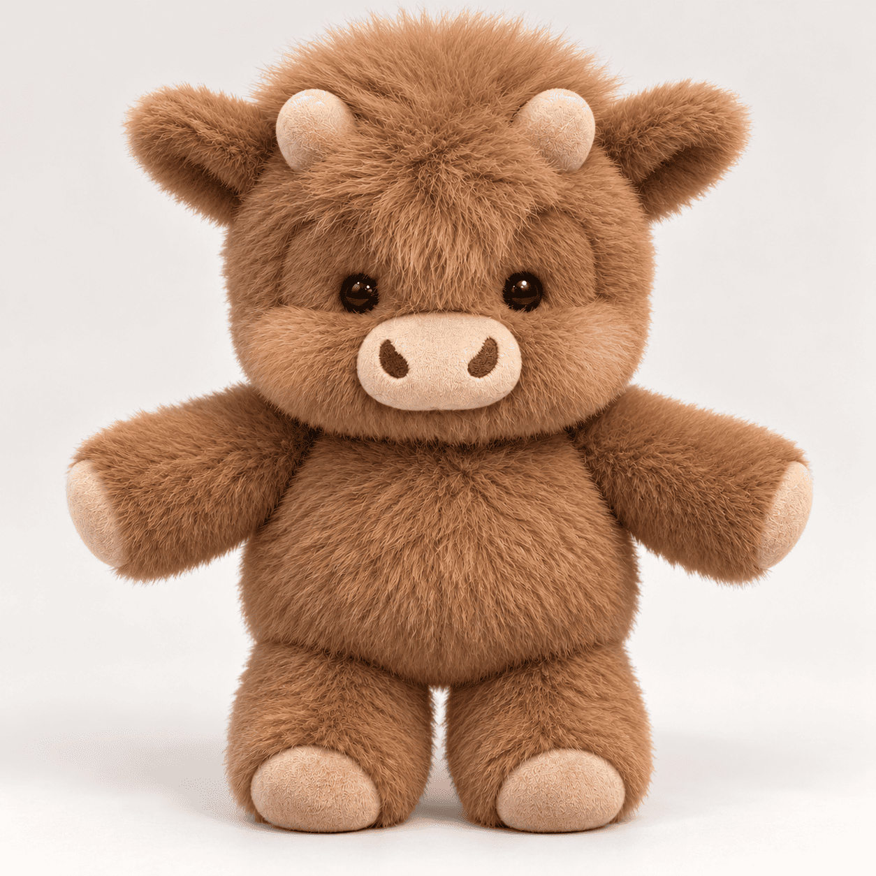 Running Highland Cow Plushie