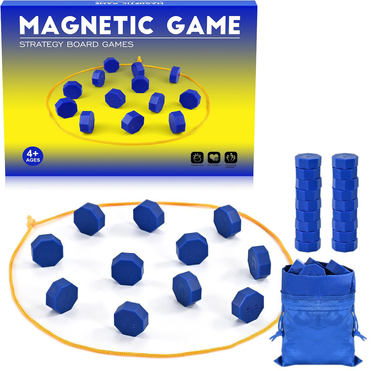 The Game of Magnetic Attraction