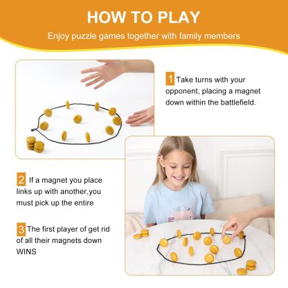 The Game of Magnetic Attraction