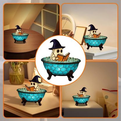 🔥Ready For Halloween :49% OFF!👻 3D Physical Ghost Bubble Bath Lamp