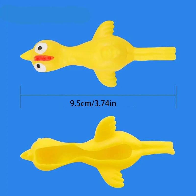 Slingshot Chicken Flying Finger Toy
