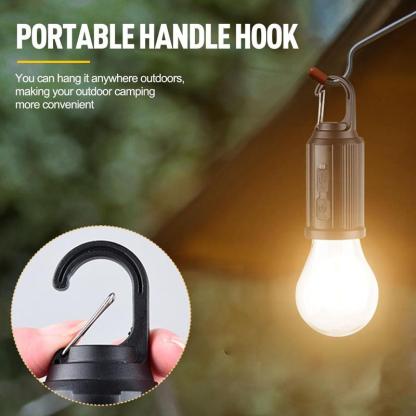 🔥Last Day 70% OFF🔥Solar Rechargeable Hooked Camping Light