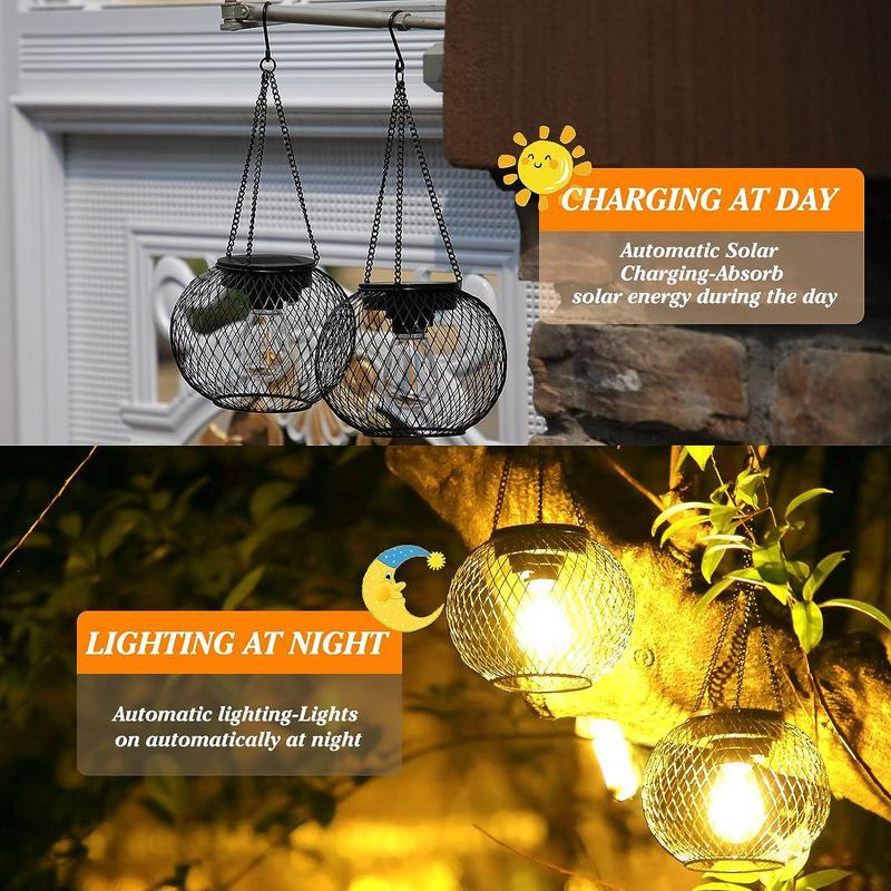 ✨Last Day Promotion 49% OFF - Outdoor Solar Hanging Light