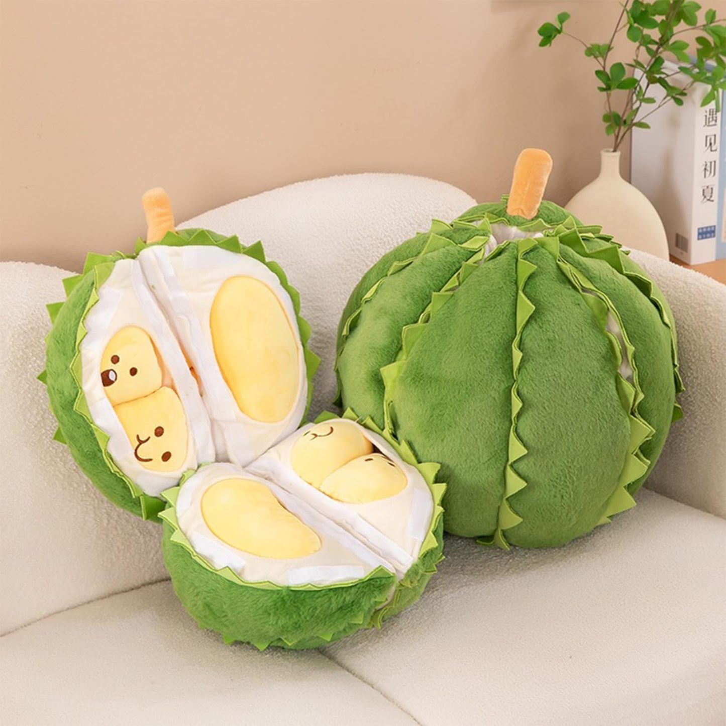 🍈Peelable Durian Plush Toy