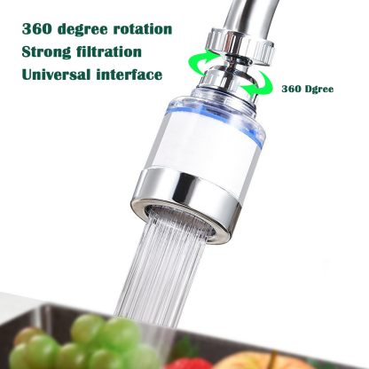 360° rotatable faucet filter