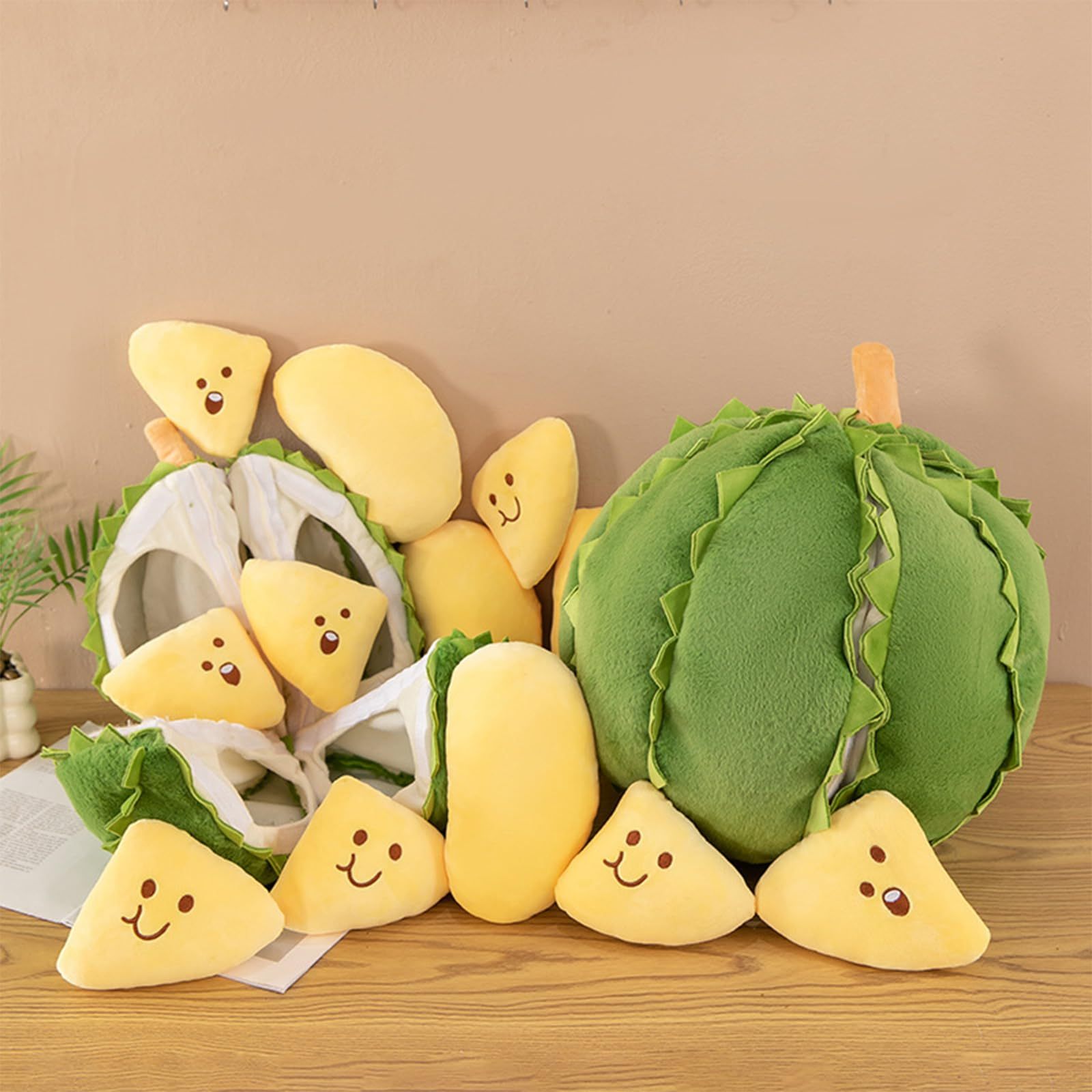 🍈Peelable Durian Plush Toy