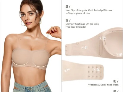 Liamick™ Strapless Liquid Push-Up Bra