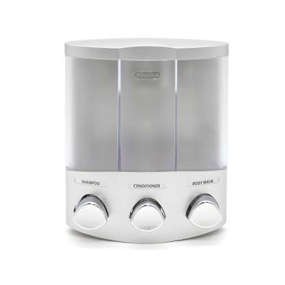 3-chamber punch-free wall-mounted liquid dispenser