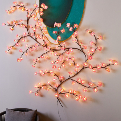 🔥Christmas Hot Selling Item - LED peach blossom branch light