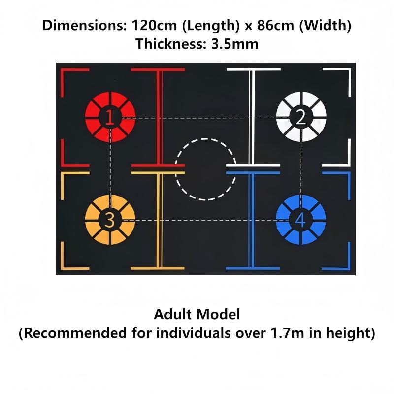  Basketball Footwork Training Mat 
