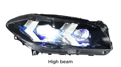 LED Headlight For BMW 5 Series F10 2011–2017 Facelift Style Assembly Pair