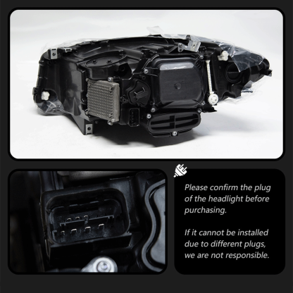 For BMW 5 Series F10 (2011–2017) OEM LCI Style LED Headlights Upgrade Fits – Factory HID Models Only