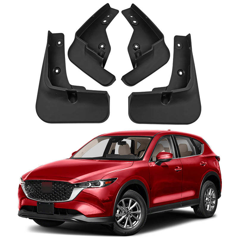 Mud Flaps for 2013-2025 Mazda CX-5 - 4PCS Front & Rear Wheel Splash Guards