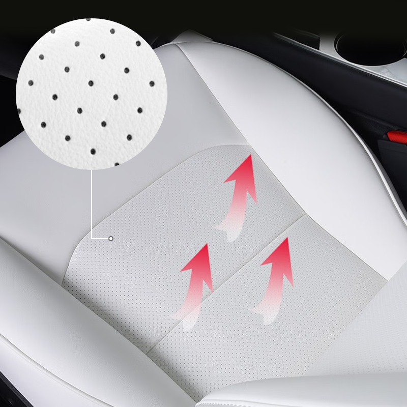 All-Inclusive Custom Tesla Model 3/Highland/Y/Juniper (2016-2025) Nappa Leather Car Seat Covers – Full Set