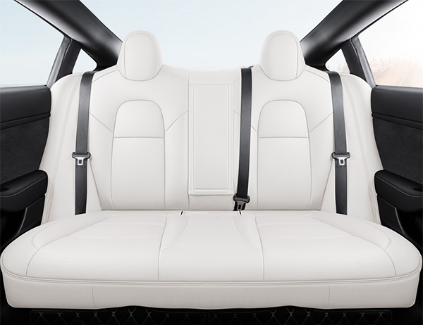 All-Inclusive Custom Tesla Model 3/Highland/Y/Juniper (2016-2025) Nappa Leather Car Seat Covers – Full Set