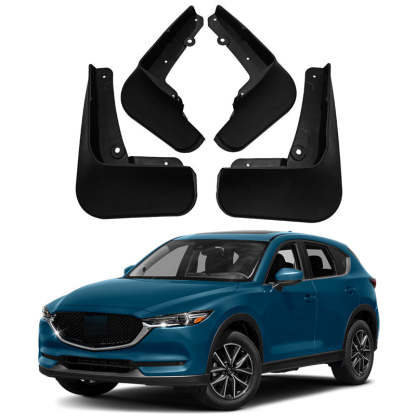 Mud Flaps for 2013-2025 Mazda CX-5 - 4PCS Front & Rear Wheel Splash Guards