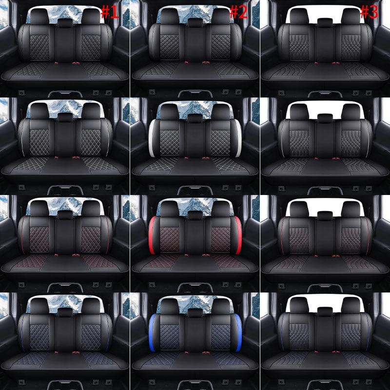 Amancarport Custom Fit Car Seat Covers Full Set For Ford Ranger (2019-2024)