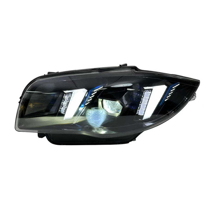 BMW 1 Series E87 2004–2011 Snake Eyes Style LED Lens Headlights