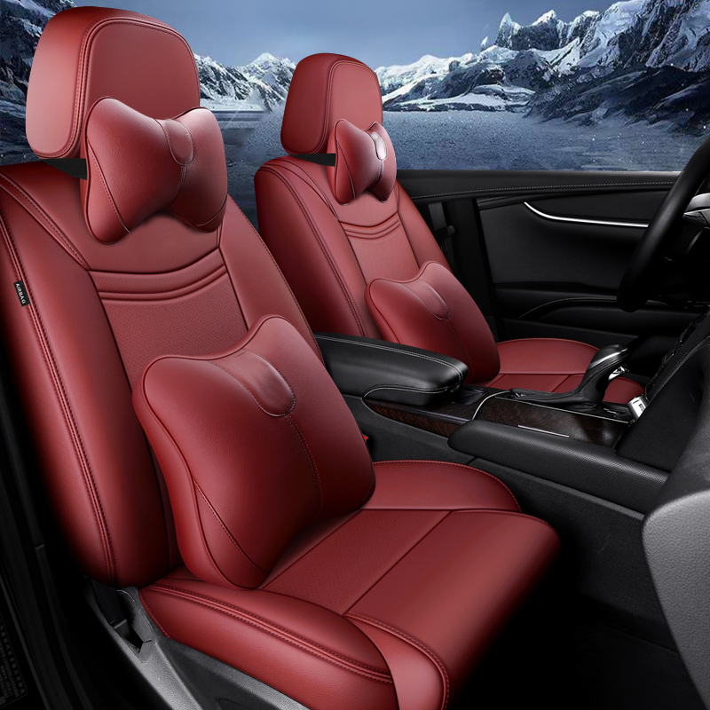 All-Inclusive Custom Cadillac XT4/ XT5 (2017-2025) Leather Car Seat Covers Full Set