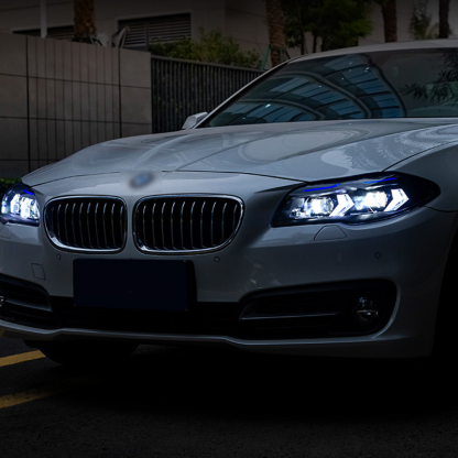 Suitable for BMW 5 Series F10/F18 LED Retrofit Dual Beam Lens Headlight Assembly 2011-2017