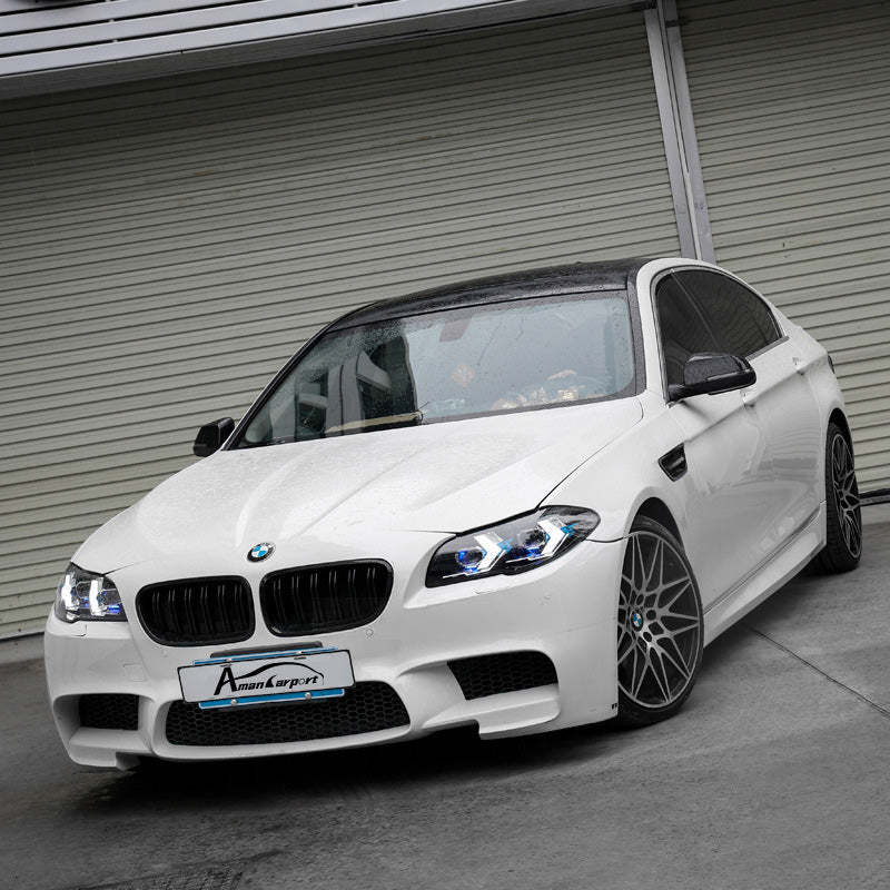 LED Headlight For BMW 5 Series F10 2011–2017 Facelift Style Assembly Pair