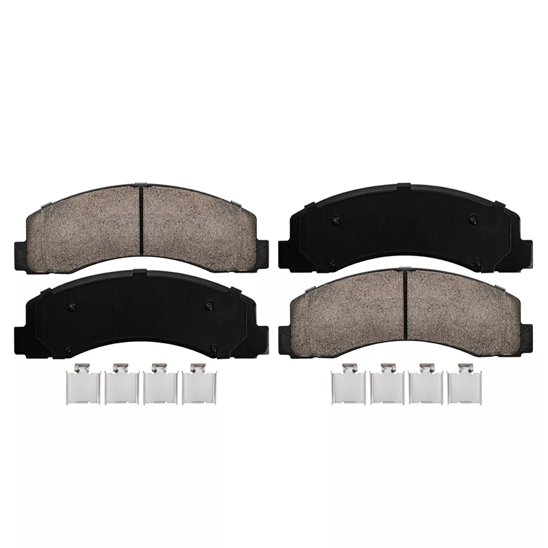 Front and Rear Ceramic Brake Pads Kit for 2010 - 2017 Ford F-150 OEM A