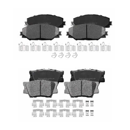 For 2013-2025 Toyota RAV4 Front & Rear Ceramic Disc Brake Pads