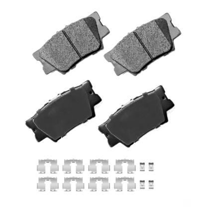 For 2013-2025 Toyota RAV4 Front & Rear Ceramic Disc Brake Pads